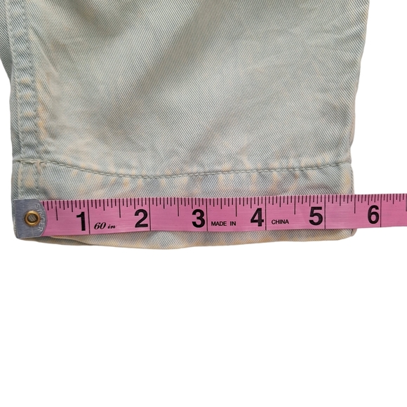 NEW Young Fabulous & Broke Small High Rise Tencel Pant Water Potassium Wash Mint - Picture 13 of 16